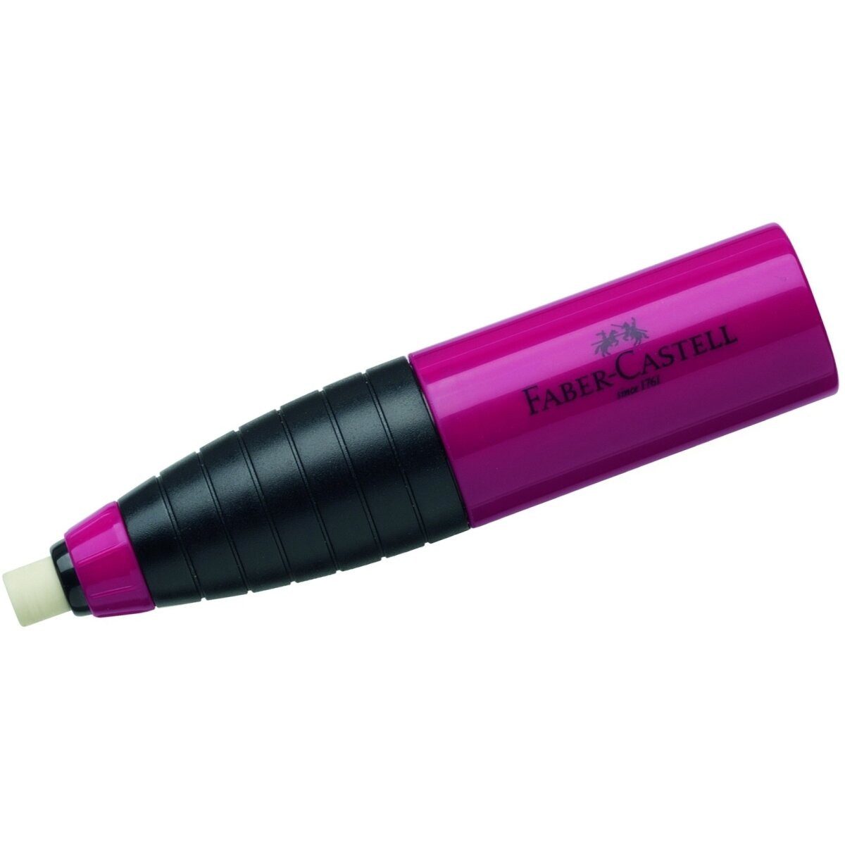 Faber-Castell Anspitzer Spitzer Radierer-Spitzer-Kombination rot-blau