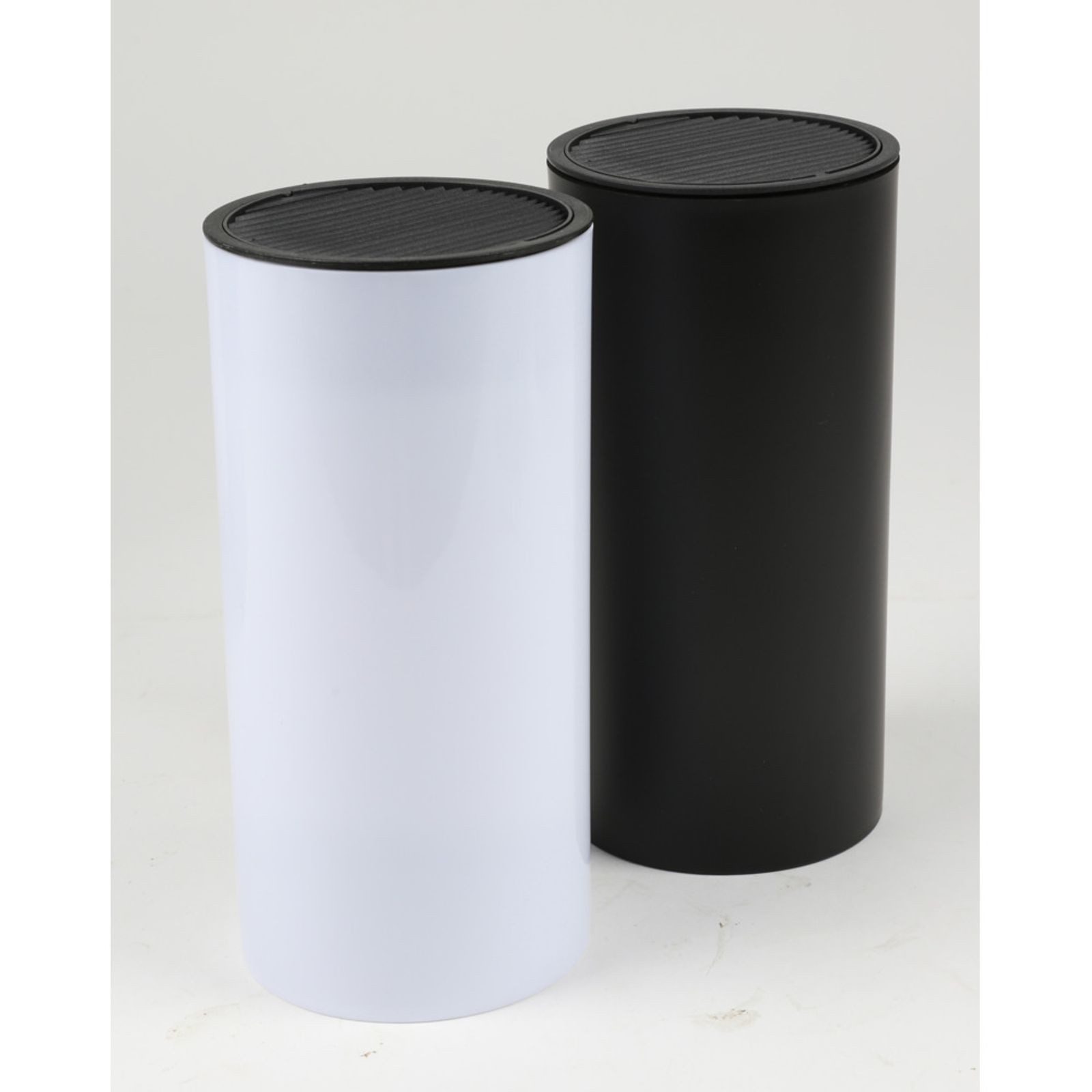 BURI Messerblock Messerblock 22×11×11 cm, 2 Farben, aus PP, platzsparend & praktisch