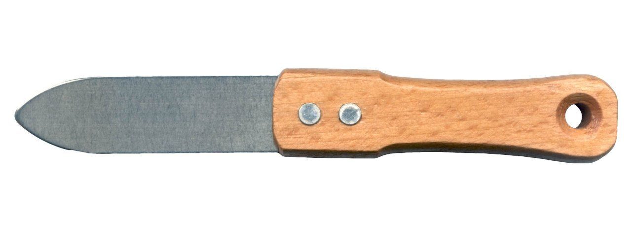 Trend Line Stechbeitel Kittmesser mit vernietetem Holzheft