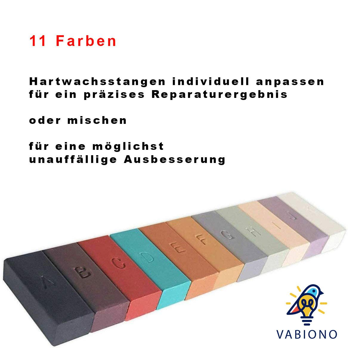 VABIONO Reparatur-Set Fliesen für Kacheln Keramik Boden Bad Steingut Blumentöpfe, 1-St., Geeignet für Fliesen Kacheln Naturstein Marmor - Kostenloser Versand
