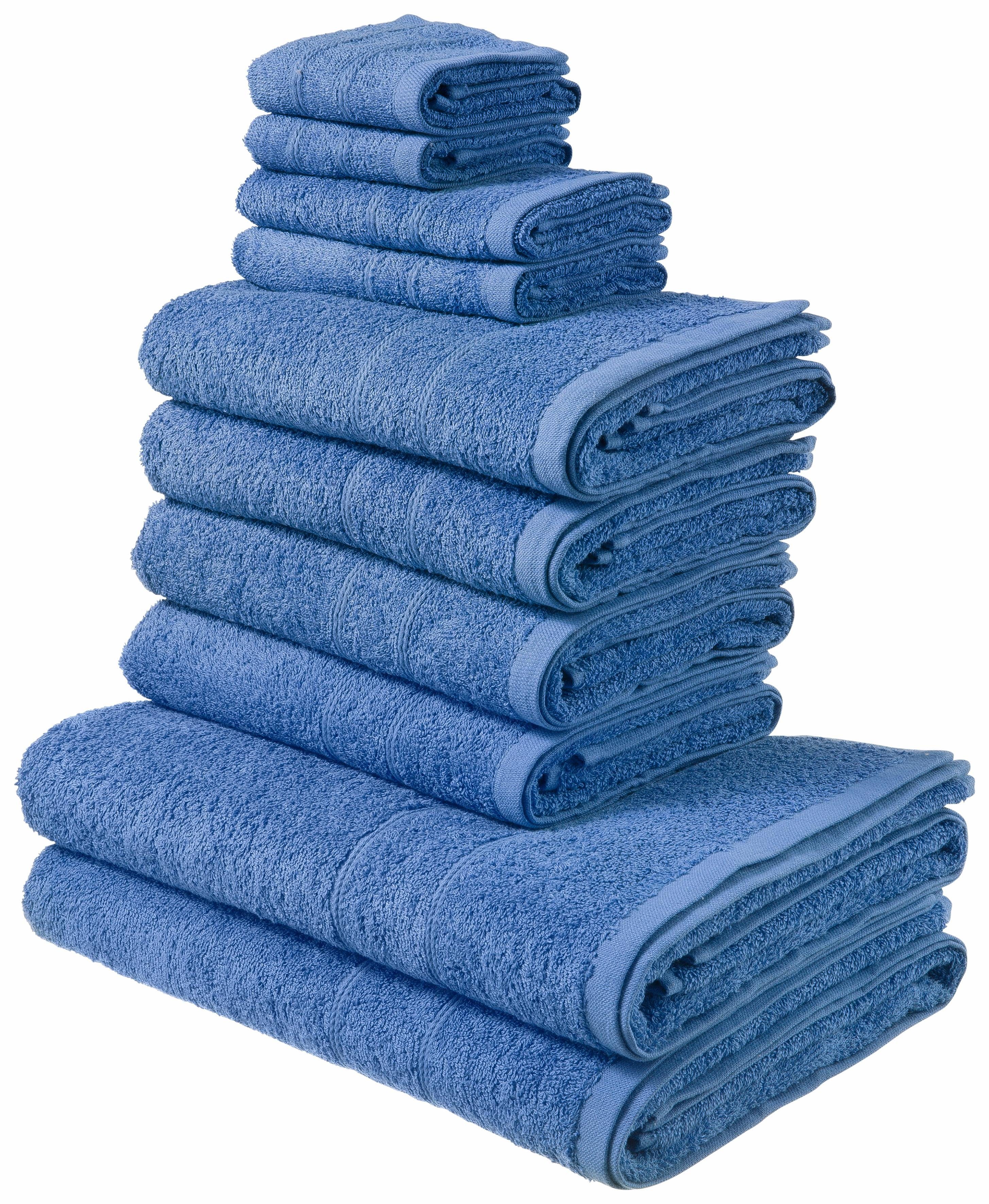 Handtuch Set Inga, Duschtücher, Handtücher, Gästetücher, Seiftücher