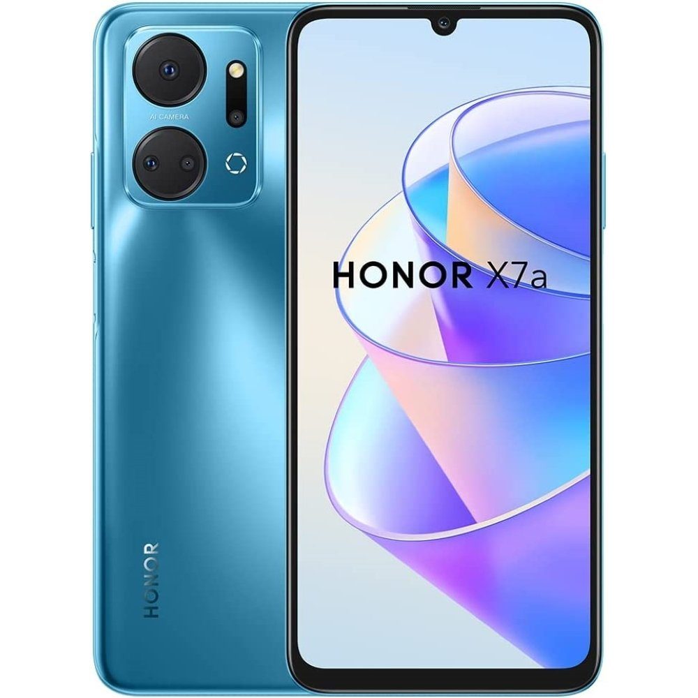 Honor X7a 128 GB / 4 GB - Smartphone - ocean blue Smartphone (6,7 Zoll ...