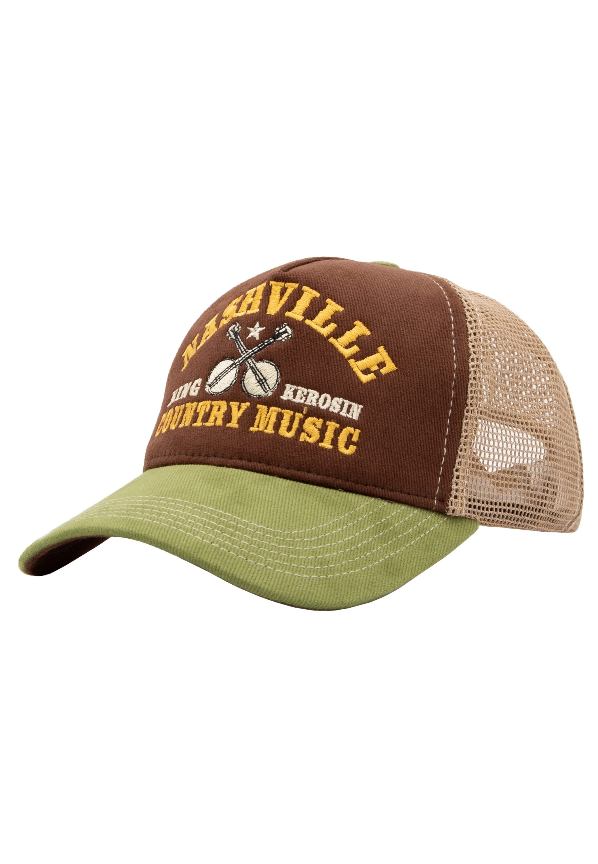 KingKerosin Trucker Cap Nashville (1-St) mit Stickerei