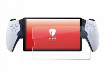 upscreen flexible Panzerglasfolie für Sony Playstation Portal, Displayschutzglas, Schutzglas Glasfolie klar
