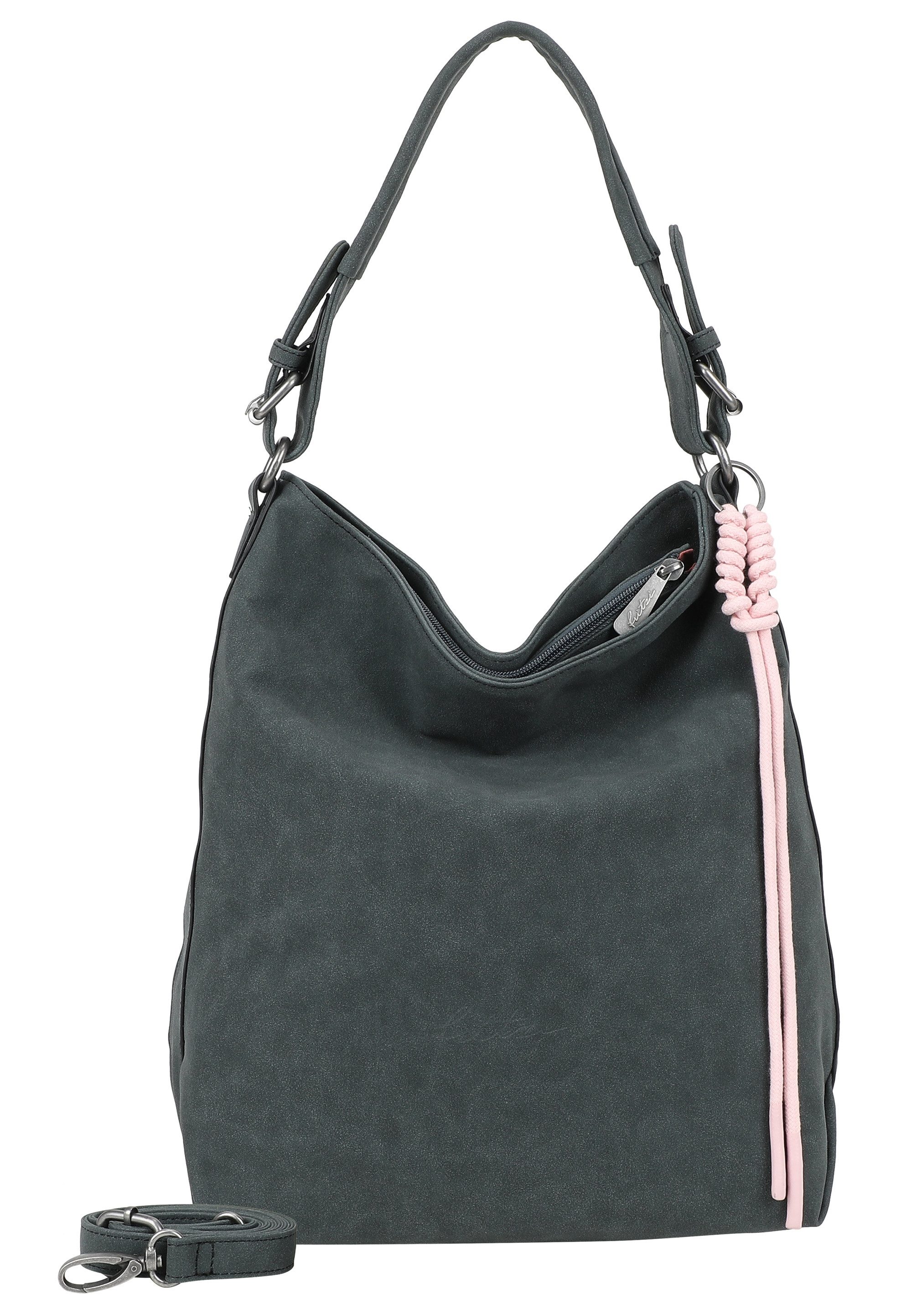 Schultertasche Jacky Black