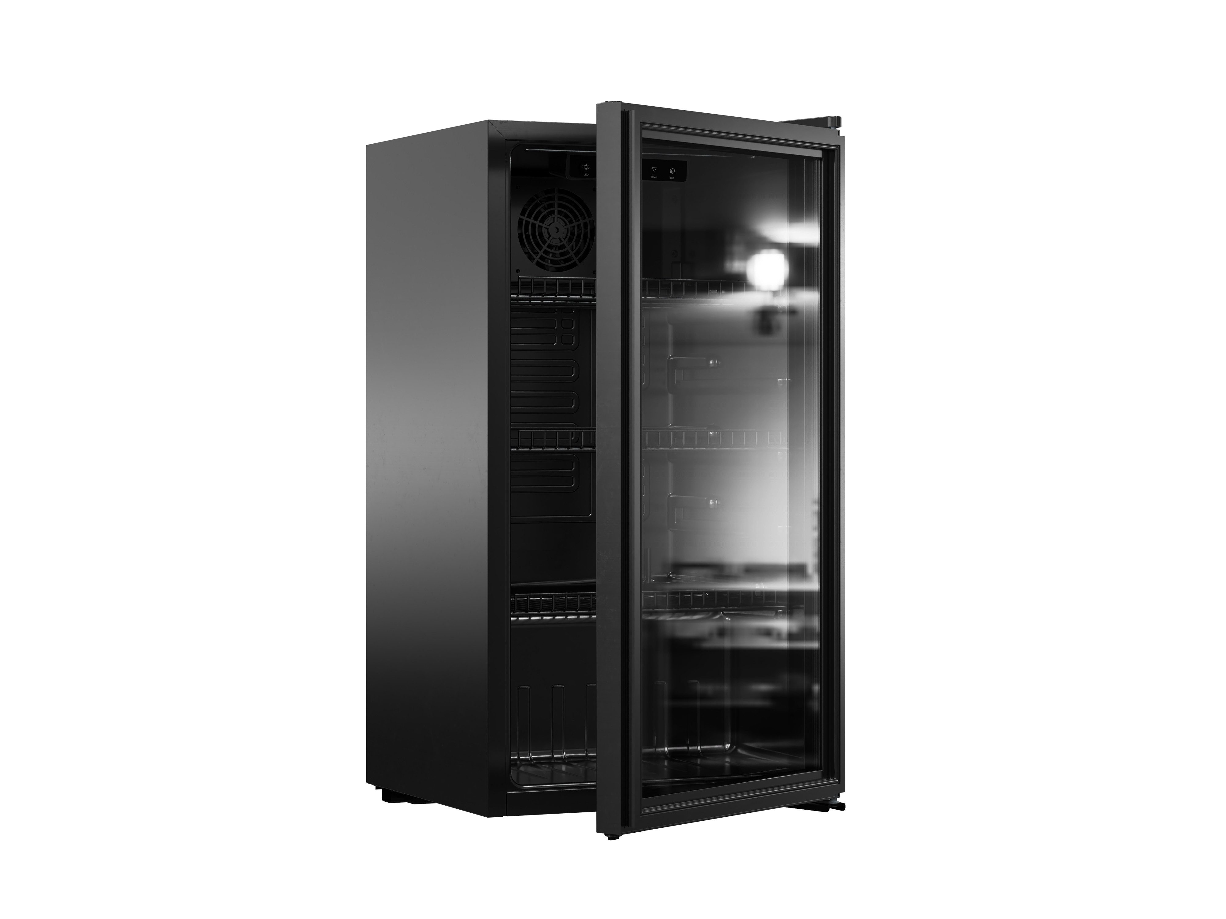 YUNA Getränkekühlschrank Cool-View GKS90, 83 cm hoch, 44.50 cm breit