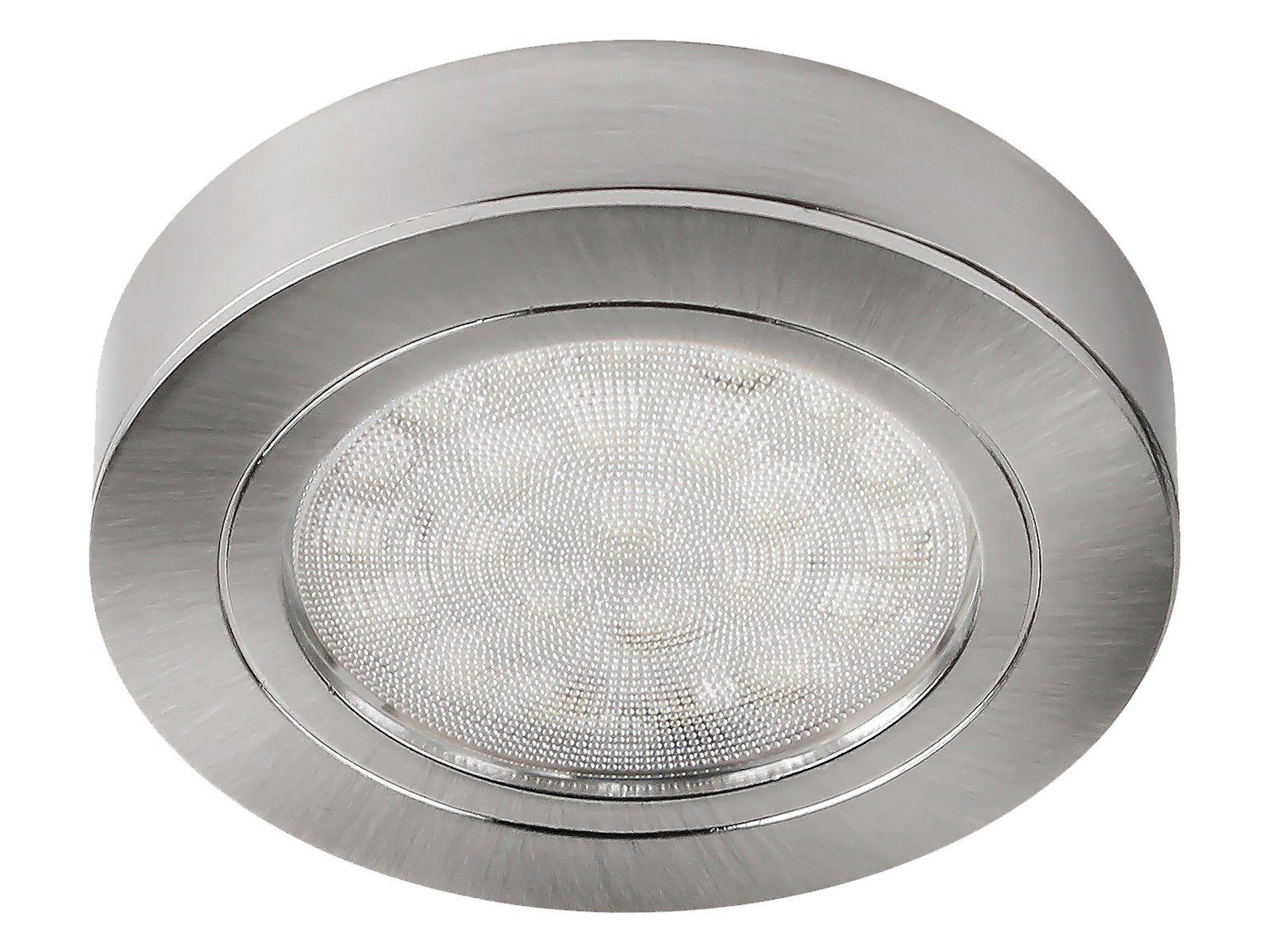 runde LED SSC-LUXon LED-Schrank-Kuechen-Unterbau-Leuchte 3er-Set Bilderleuchte