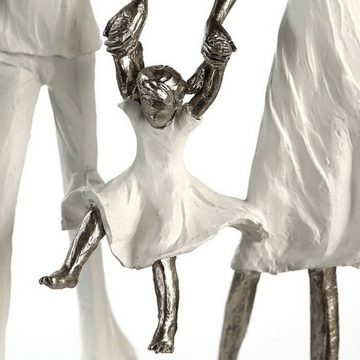 GILDE Dekoobjekt, Tolle Familien Design Figur Motto Skulptur Familie wo das Leb