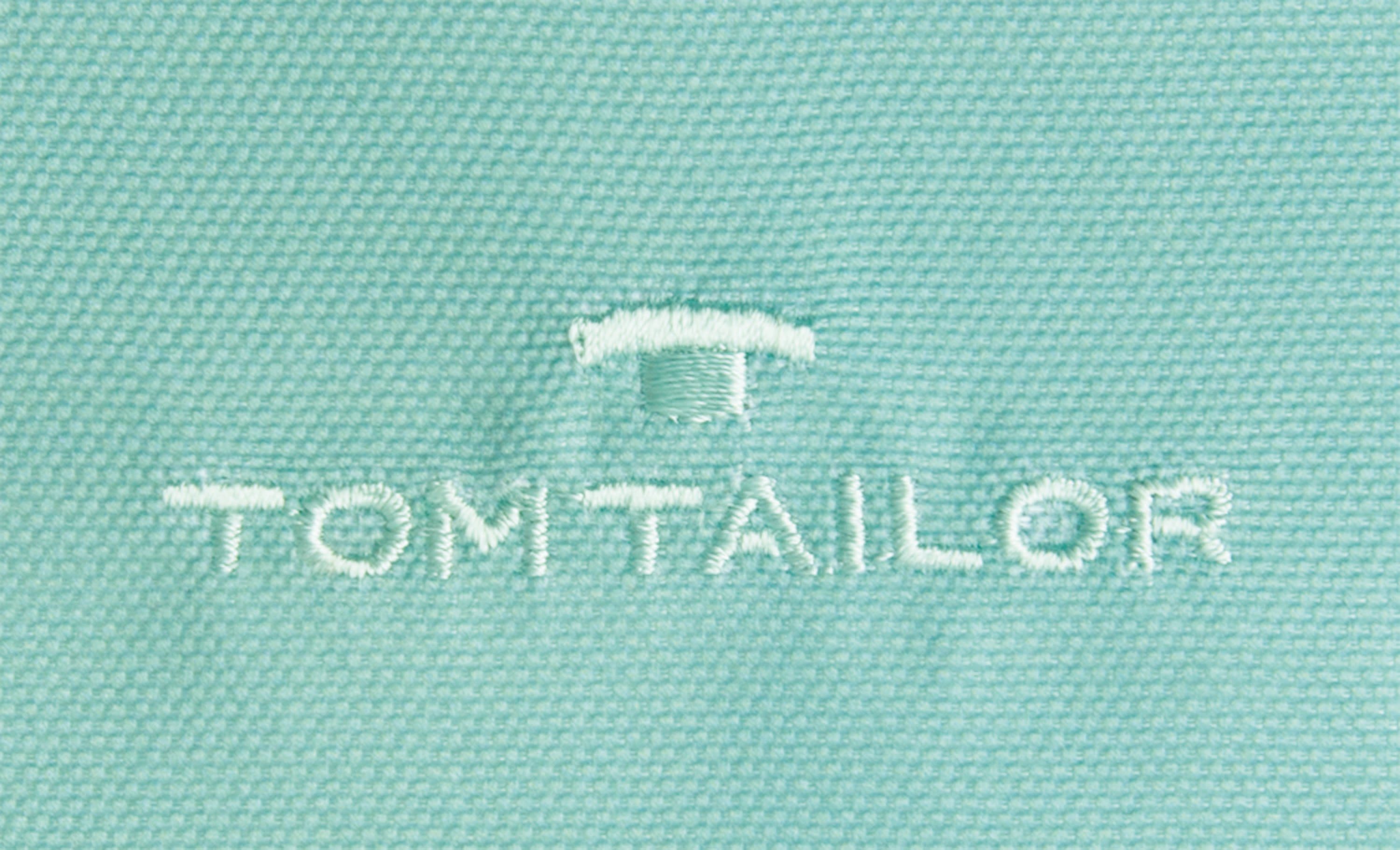 TOM TAILOR HOME Dekokissen Dove Signature, mit Paspel, Kissenhülle ohne Füllung, 1 Stück