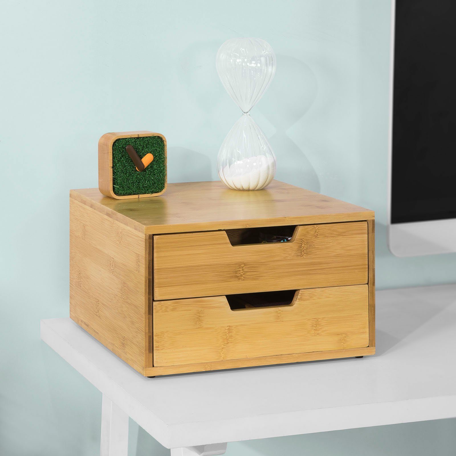 SoBuy Kapselspender FRG82, Kaffeekapsel Box Aufbewahrungsbox Schubladenbox günstig online kaufen