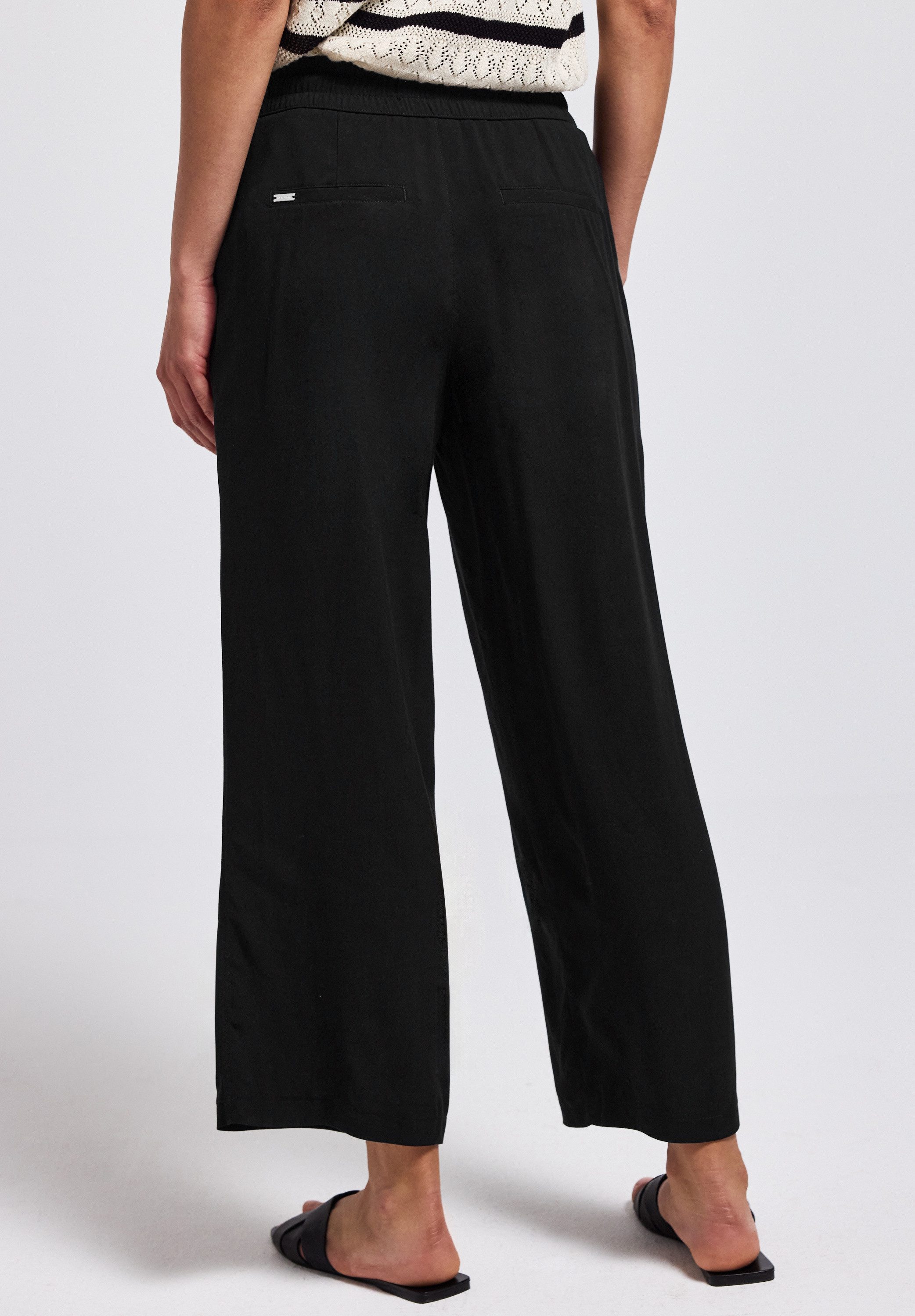 STREET ONE Stoffhose High Waist – Bild 3 von 5