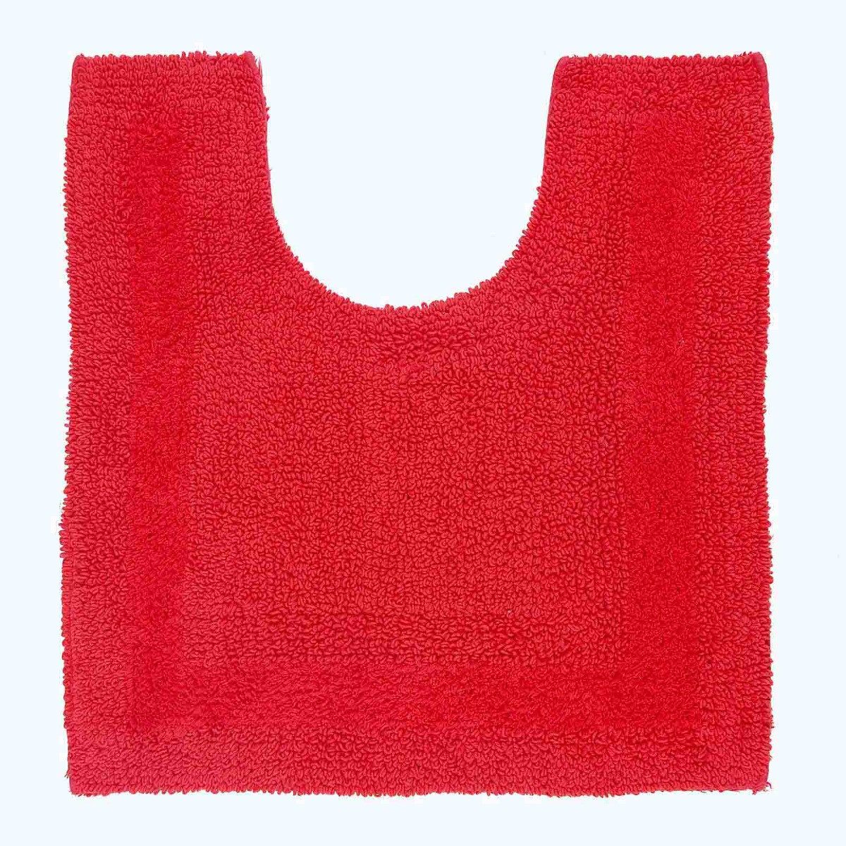 Homescapes Badematte WC-Vorleger rot 50x55 cm günstig online kaufen