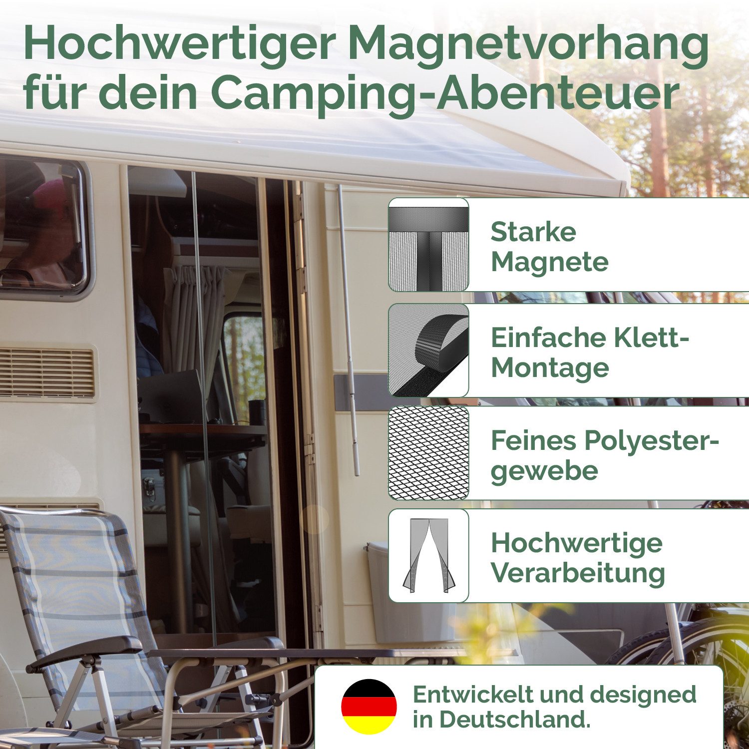 Nematek Insektenschutz-Vorhang Magnet Fliegengitter Tür Magnetvorhang günstig online kaufen