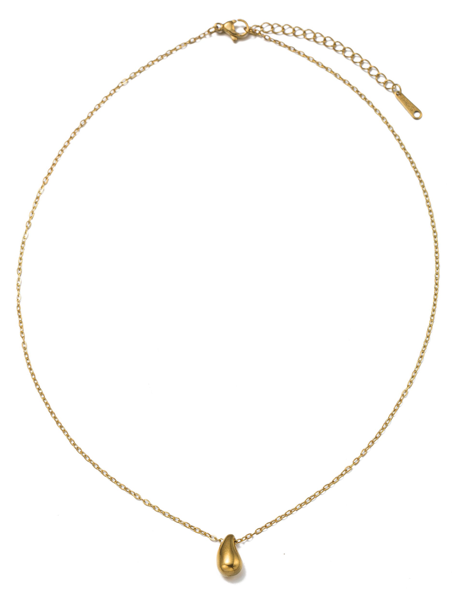 Aniston JEWELRY & WATCHES Kette mit Anhänger Schmuck Geschenk Edelstahl Halsschmuck Halskette Tropfen, Made in Germany