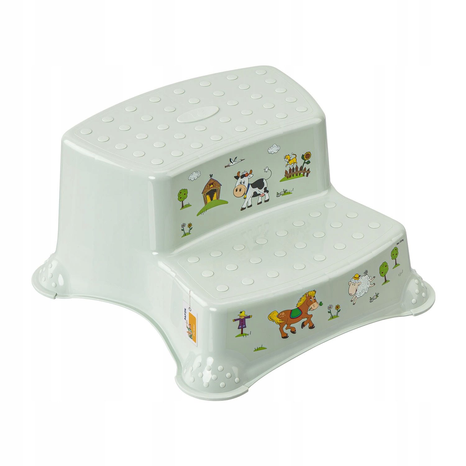 keeeper Tritthocker Funny Farm – zweistufige Kinder-Trittleiter