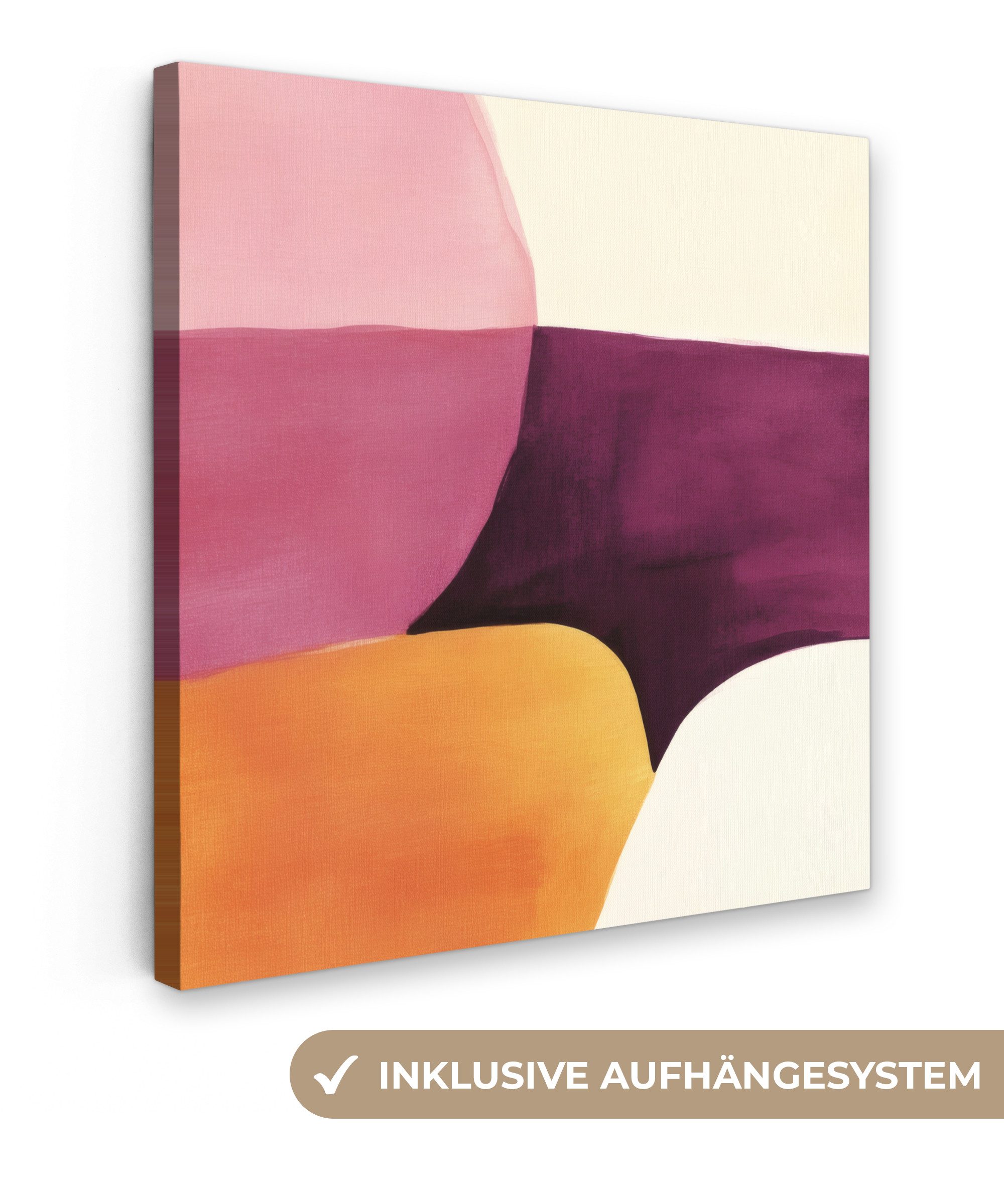 OneMillionCanvasses® Leinwandbild Formen - Abstrakt - günstig online kaufen