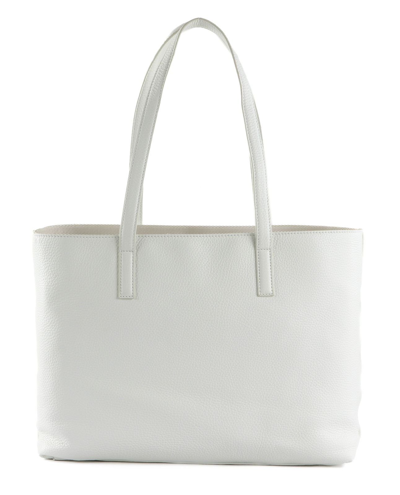 White (Set, Mandarina Mellow Optical Duck Leather 3-tlg) Shopper