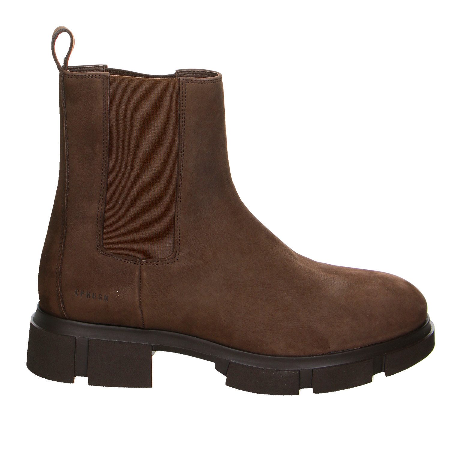Copenhagen Studios Copenhagen Nabuc Chocolate Nubuk Stiefelette braun Chelseaboots
