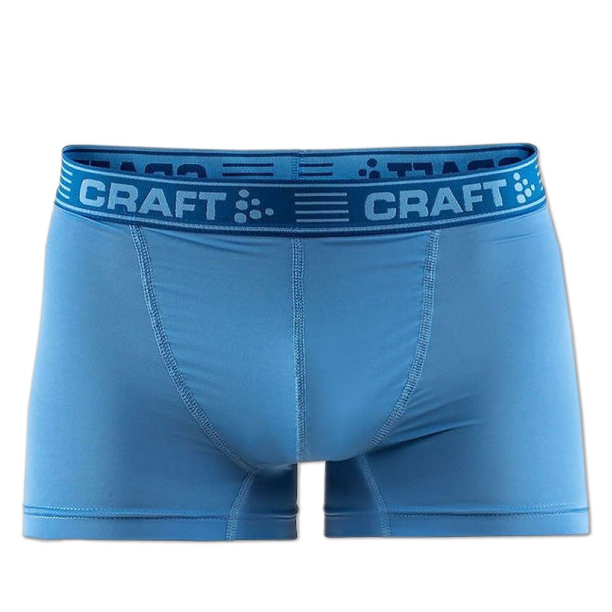 Craft Funktionsunterhose Greatness Boxer Short 3-Inch Sportunterhose Boxershort mit Logo Webbund, weich und bequem coast-blau
