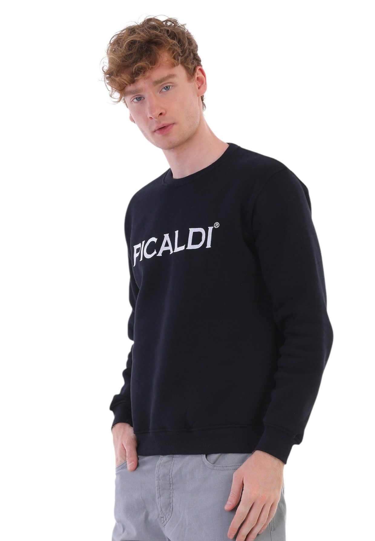 PICALDI Jeans Sweatshirt Charlie (1-tlg) Rundhalsausschnitt günstig online kaufen