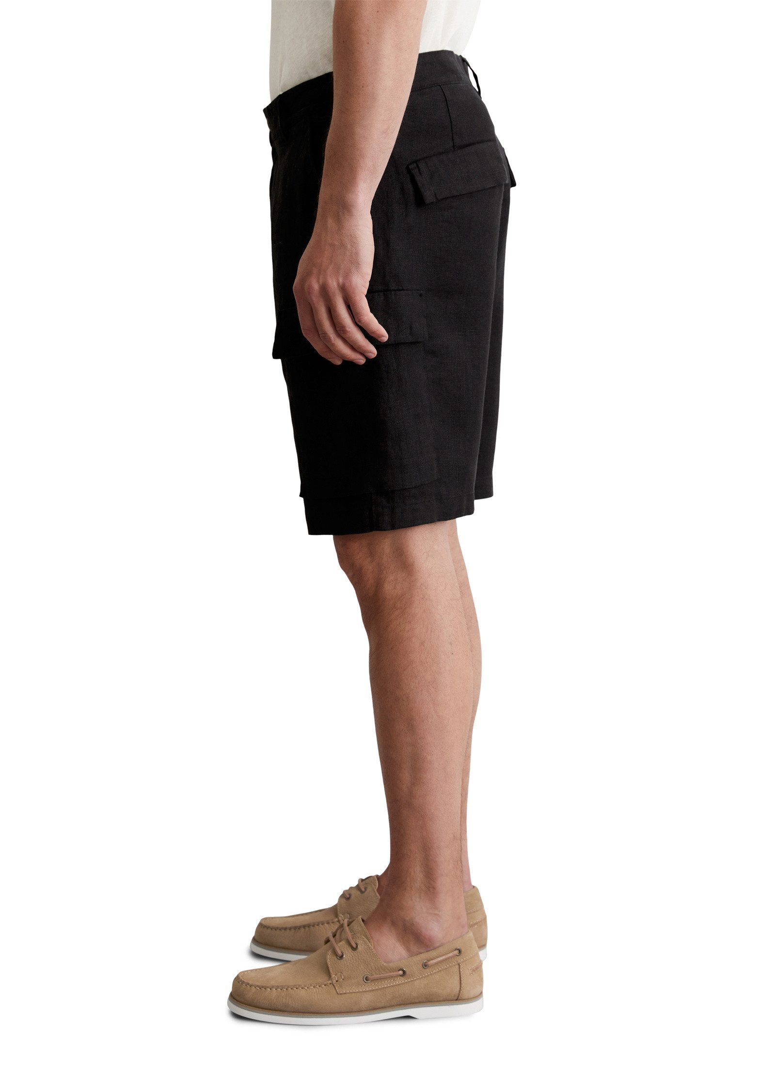 Marc O'Polo Shorts aus reinem Leinen günstig online kaufen