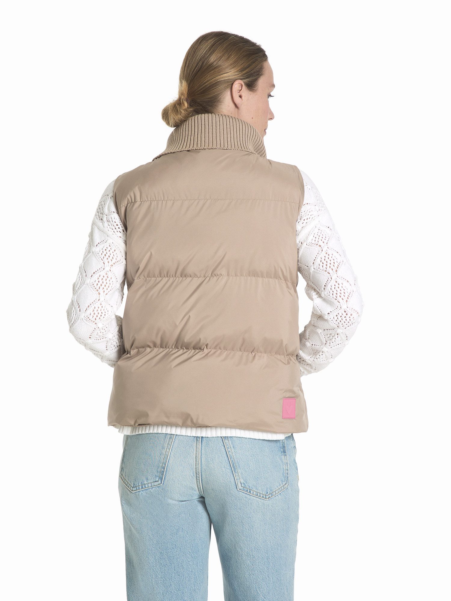 Lieblingsstück Steppweste BatonL mit Strick-Details günstig online kaufen