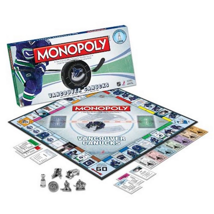 USAopoly Spiel Brettspiel Monopoly Vancouver Canucks (Collector's Edition englisch) Collector's Edition englisch