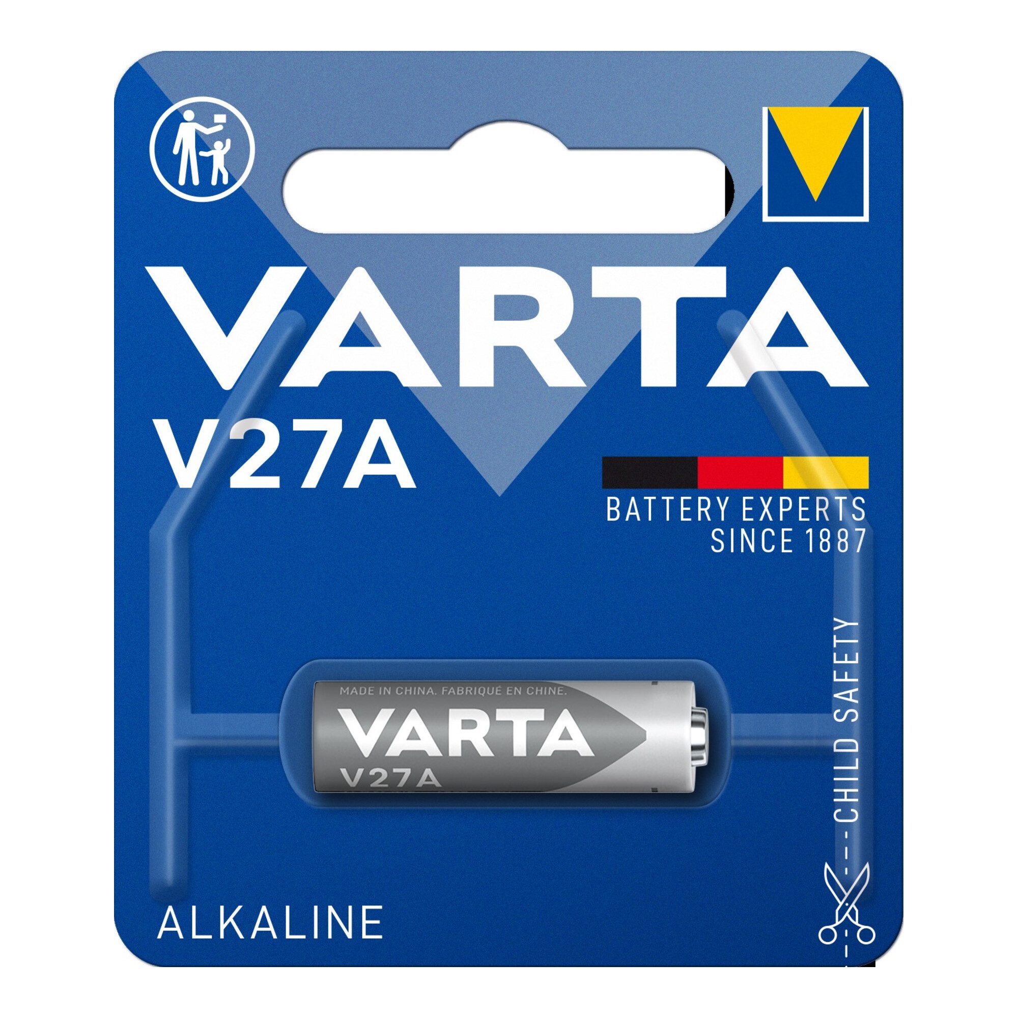 VARTA Varta Cons.Varta Batterie Electronics 12V/19mAh/Al-Mn V 27 A Bli.1 Batterie