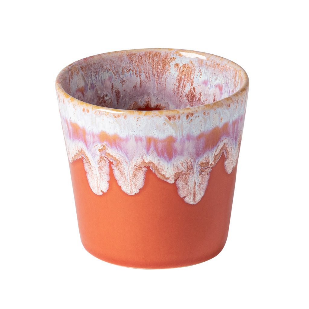 Costa Nova Becher Lungo Grespresso, Sunset Rot, 19 cl, 1-tlg., Keramik, 8 x 7,5 cm, 190 ml