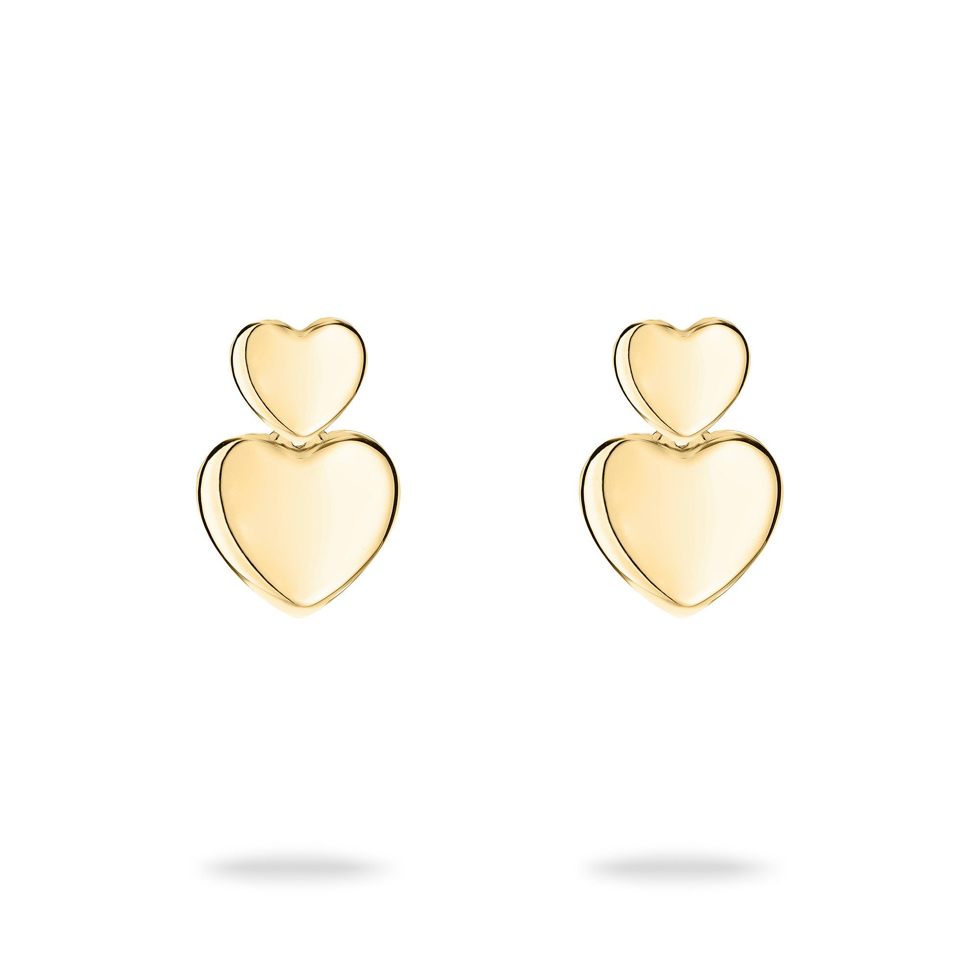 Tamaris Paar Ohrstecker Schmuck Geschenk Edelstahl Ohrringe Bold Hearts Herz