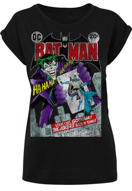 F4NT4STIC T-Shirt DC Comics Batman Joker Playing Card Cover Print