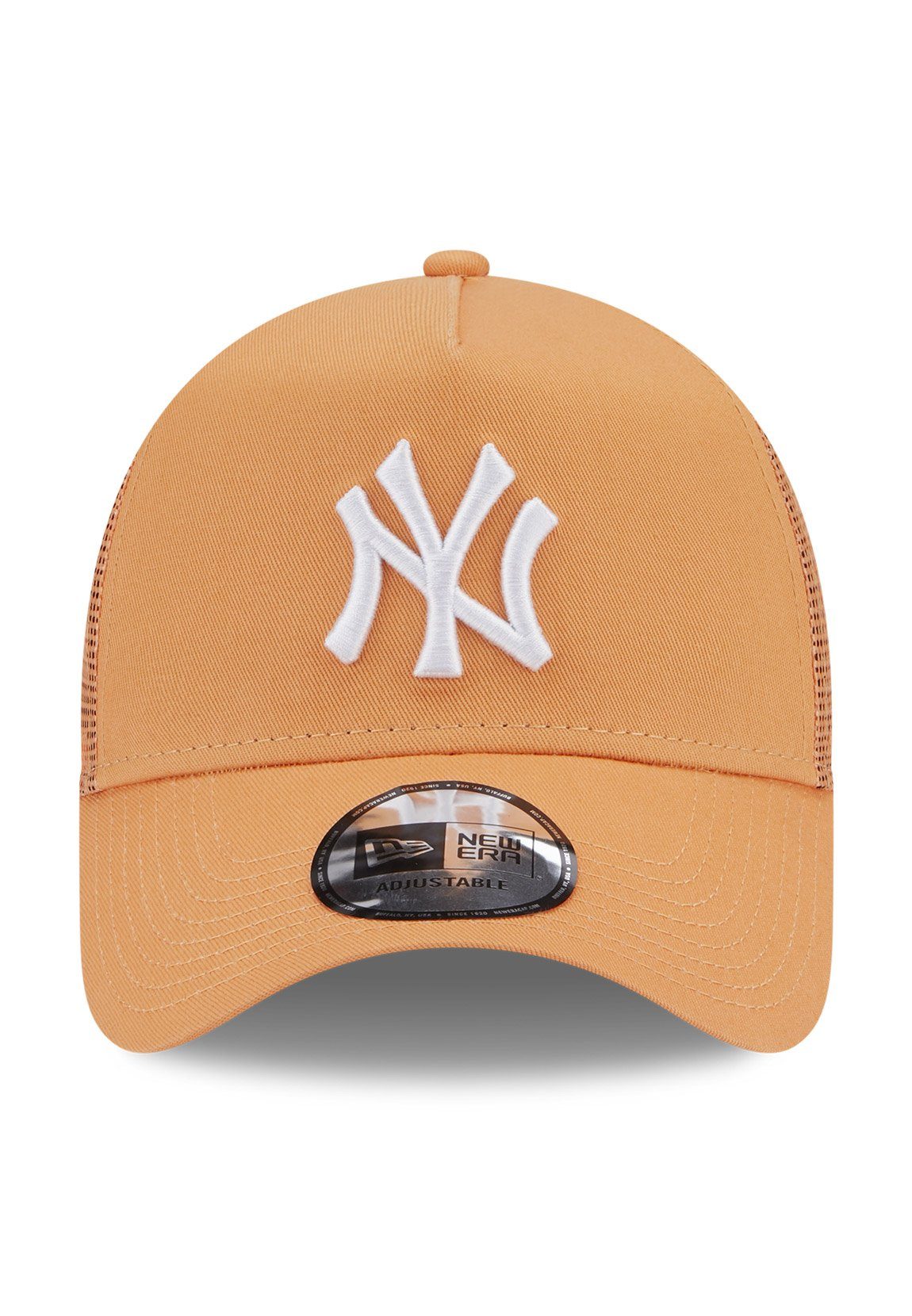 Trucker apricot New Trucker YANKEES Era Ess League Adjustable NY New Era Orange Cap Cap