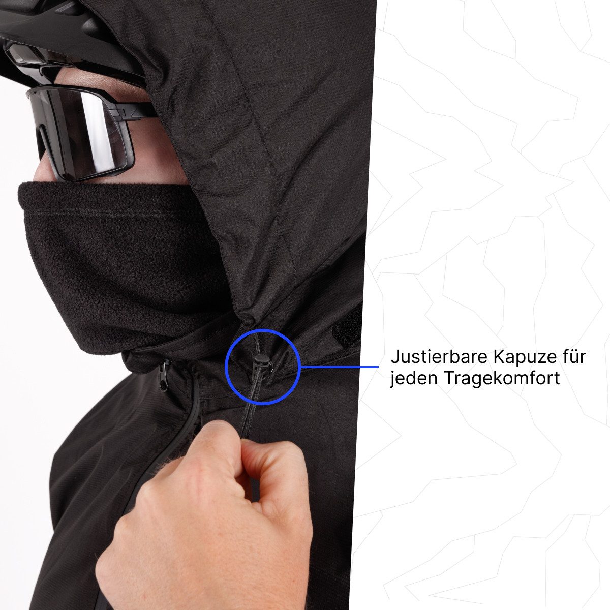 Alpensattel Regenjacke Rainshield - Wasserdichte Regenjacke (Einzeljacke, 1 günstig online kaufen