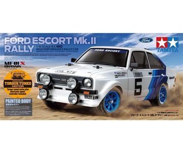 Tamiya Modellbausatz Tamiya 58687 1:10 RC Ford Escort MkII Ral.