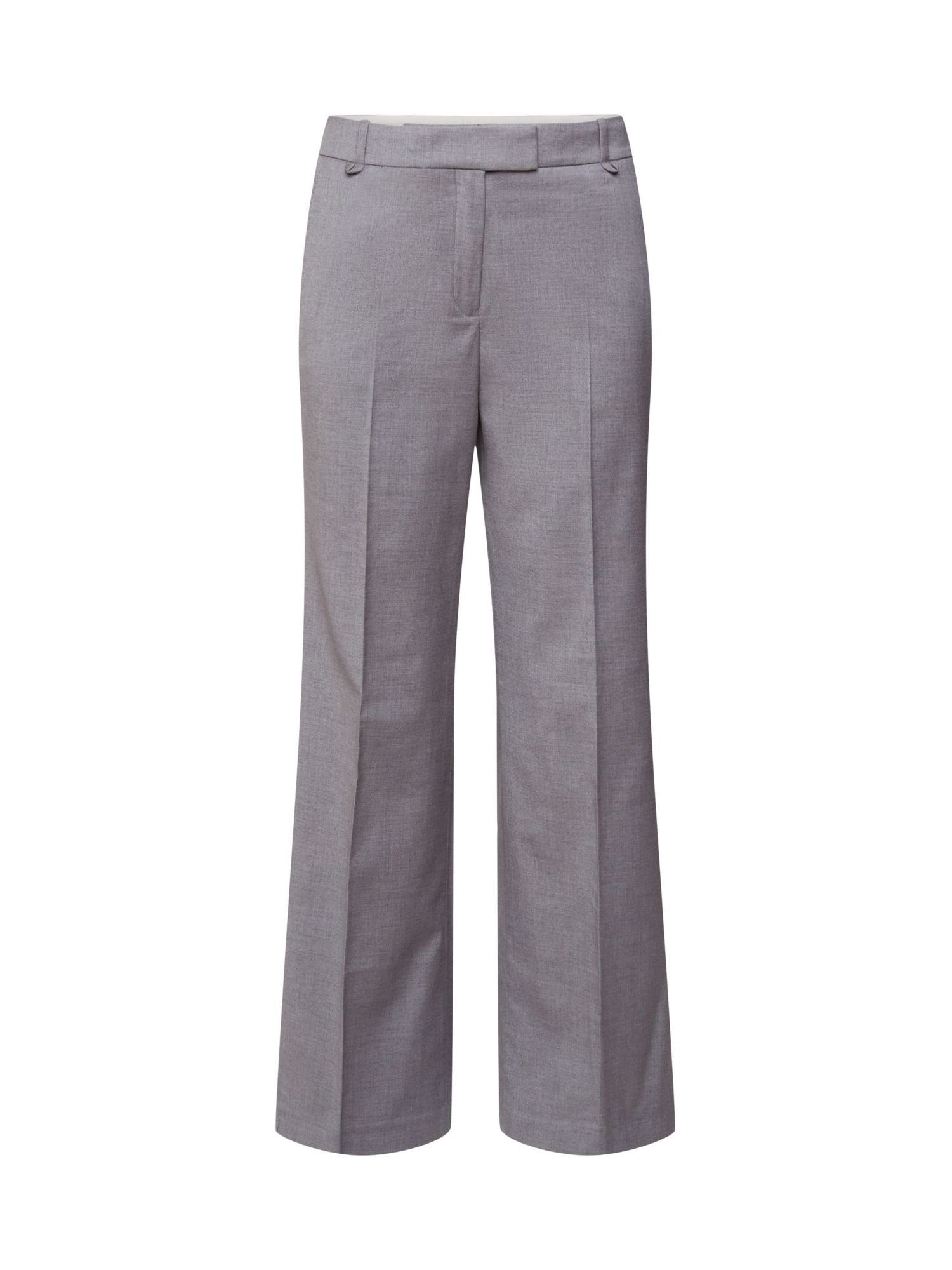 Esprit Collection Stoffhose Mix & Match Hose mit mittelhohem Bund MEDIUM GREY