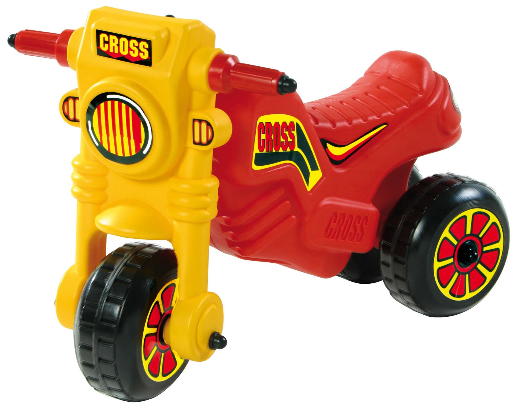 Rutschmotorrad Rutscher Cross 1 Kinder Laufrad Lauflernrad rot