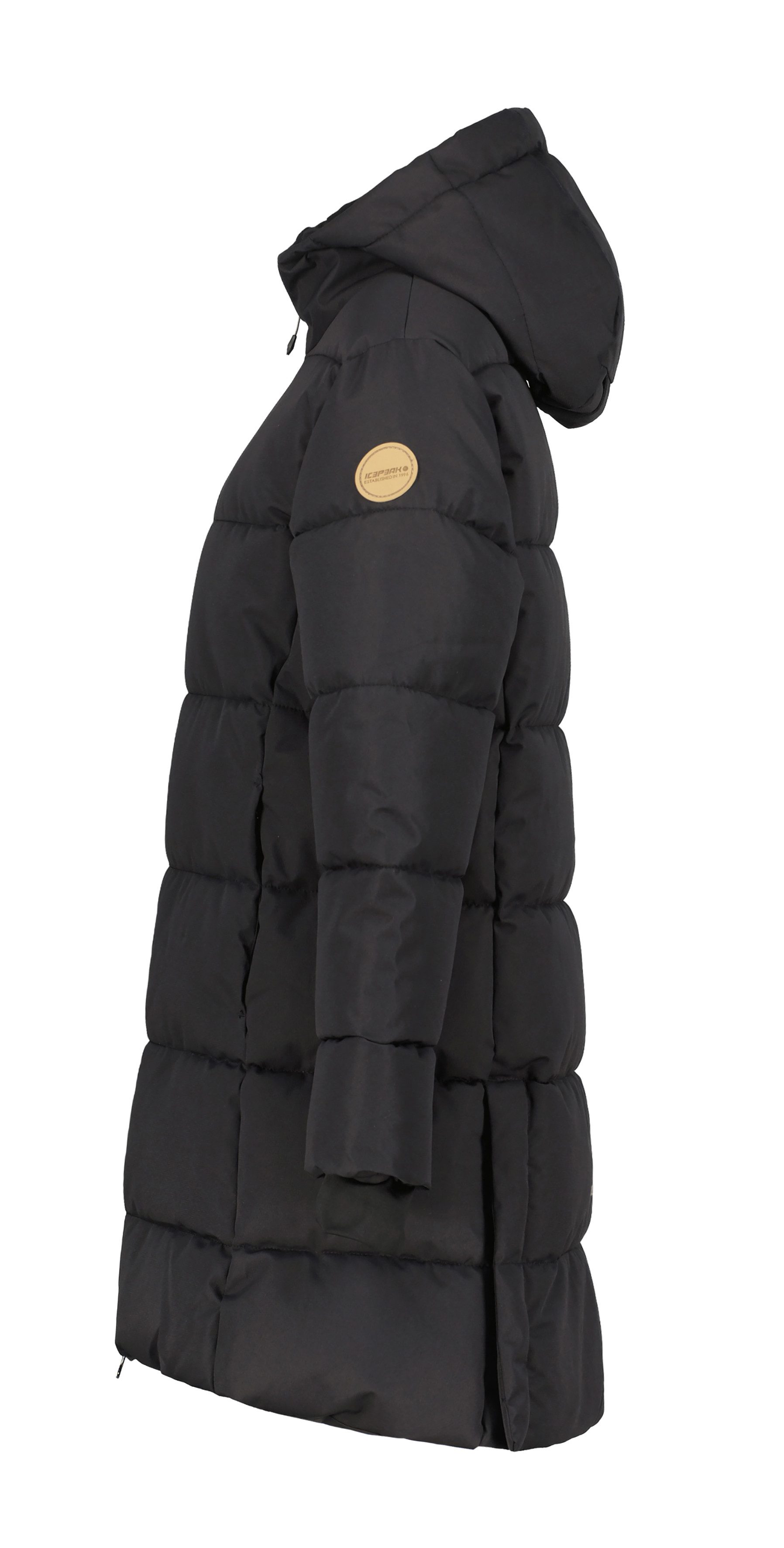 Icepeak Wintermantel KEYSTONE mit abnehmbarer Kapuze mit Fellimitat, wasser- und windabweisend