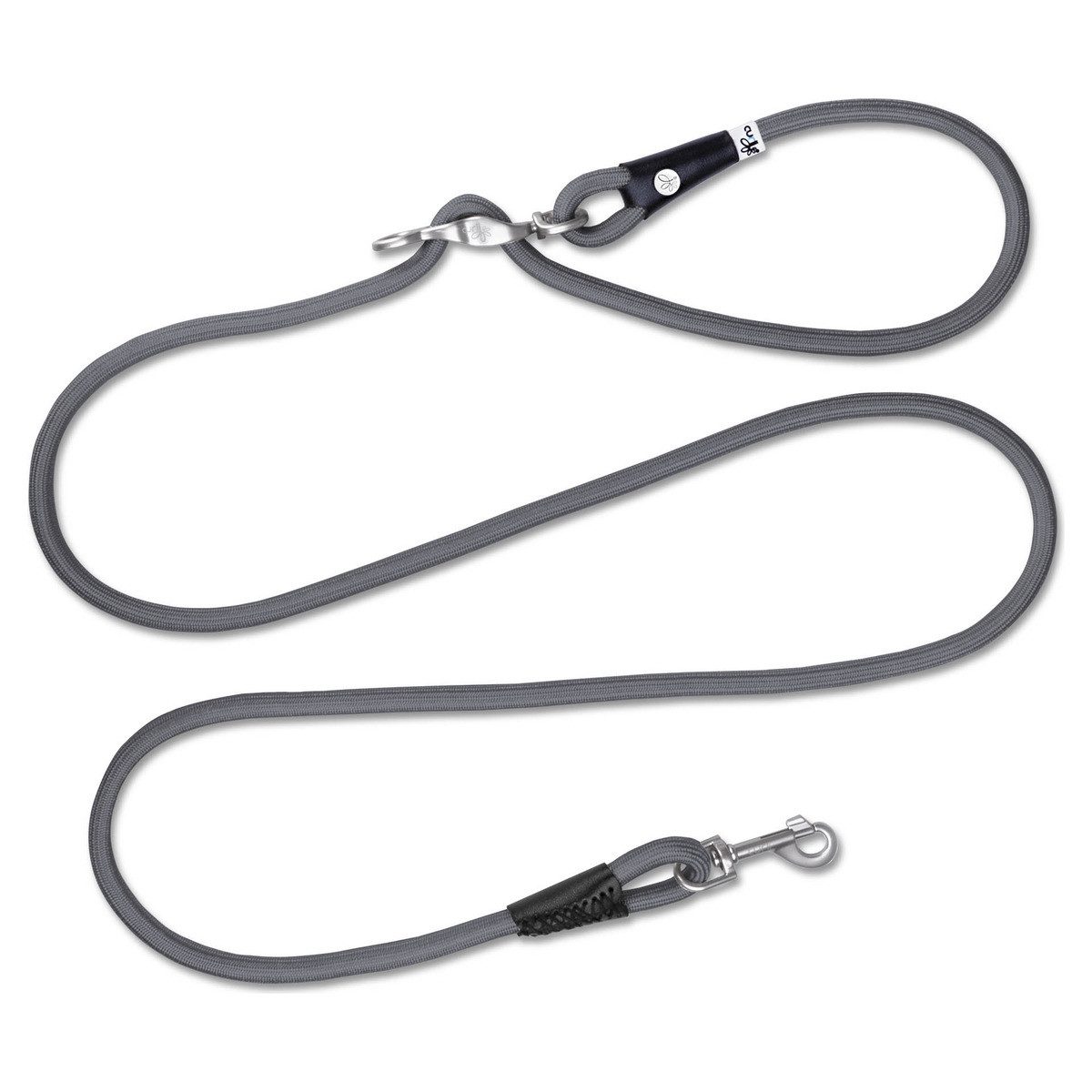 Curli Hundeleine Vario Comfort Leine Dark-Gray