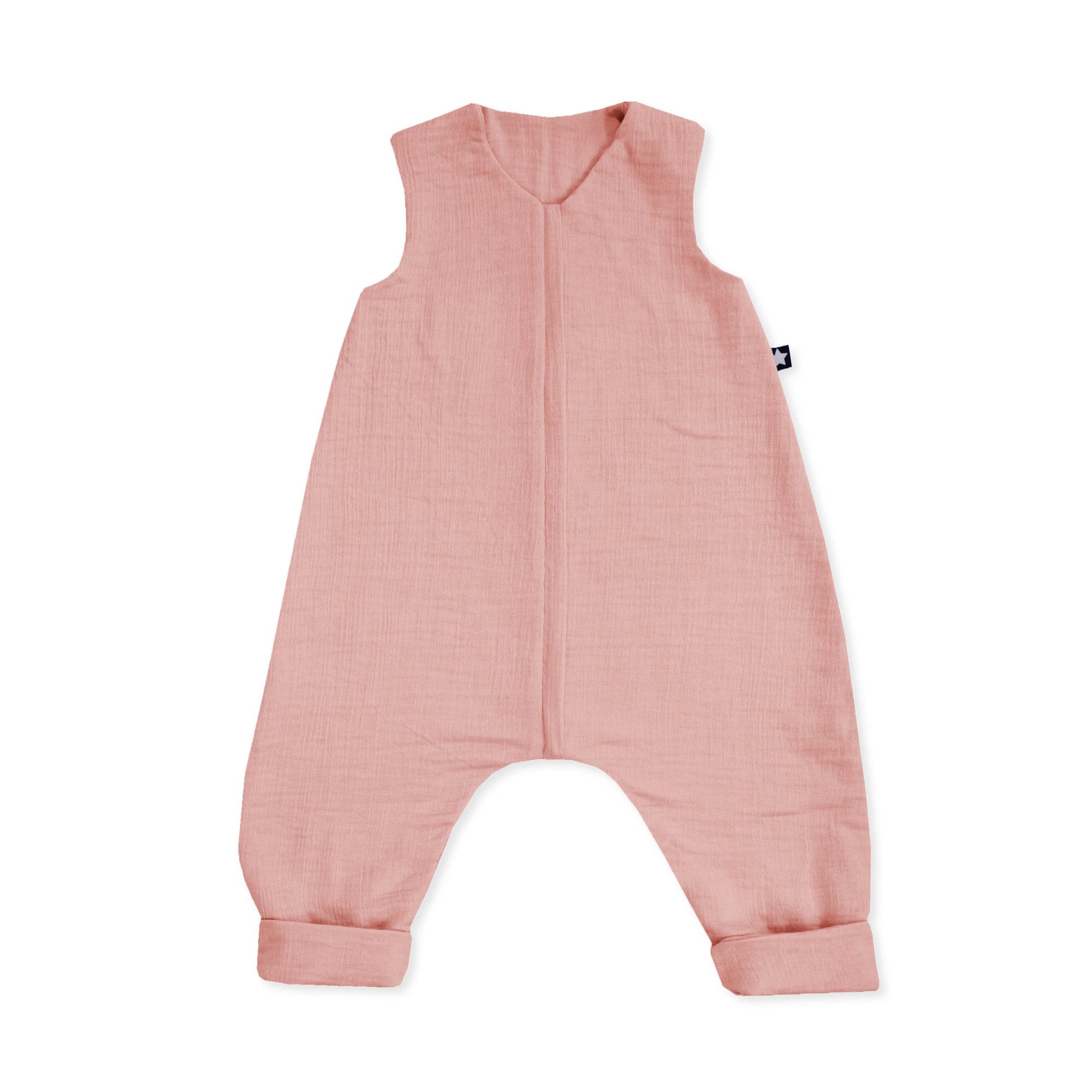 Babyschlafsack dusty rose Jumper Musselin 80