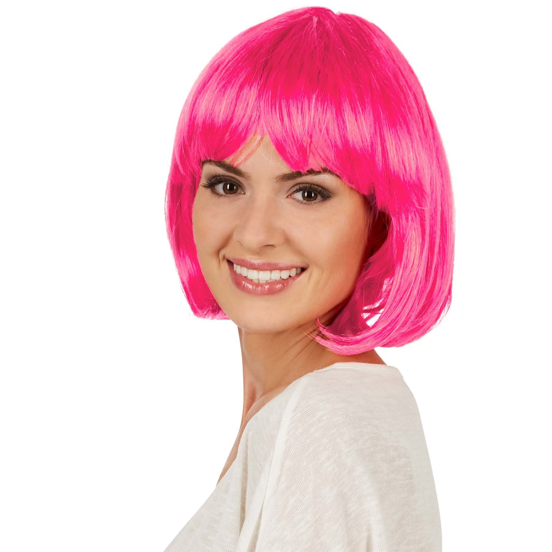 dressforfun Kostüm-Perücke Perücke Kurze Haare Bob