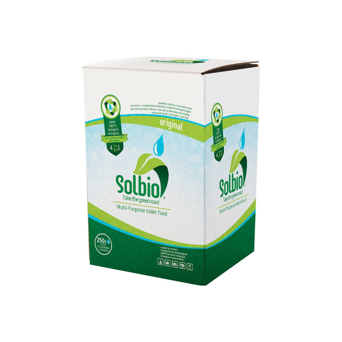Solbio Campingtoilette Original XXL, (Packung, 10-Liter-Gebinde mit Hahn), pflanzlich,sparsam,rückstandsfrei,Hahn,nachwachsen