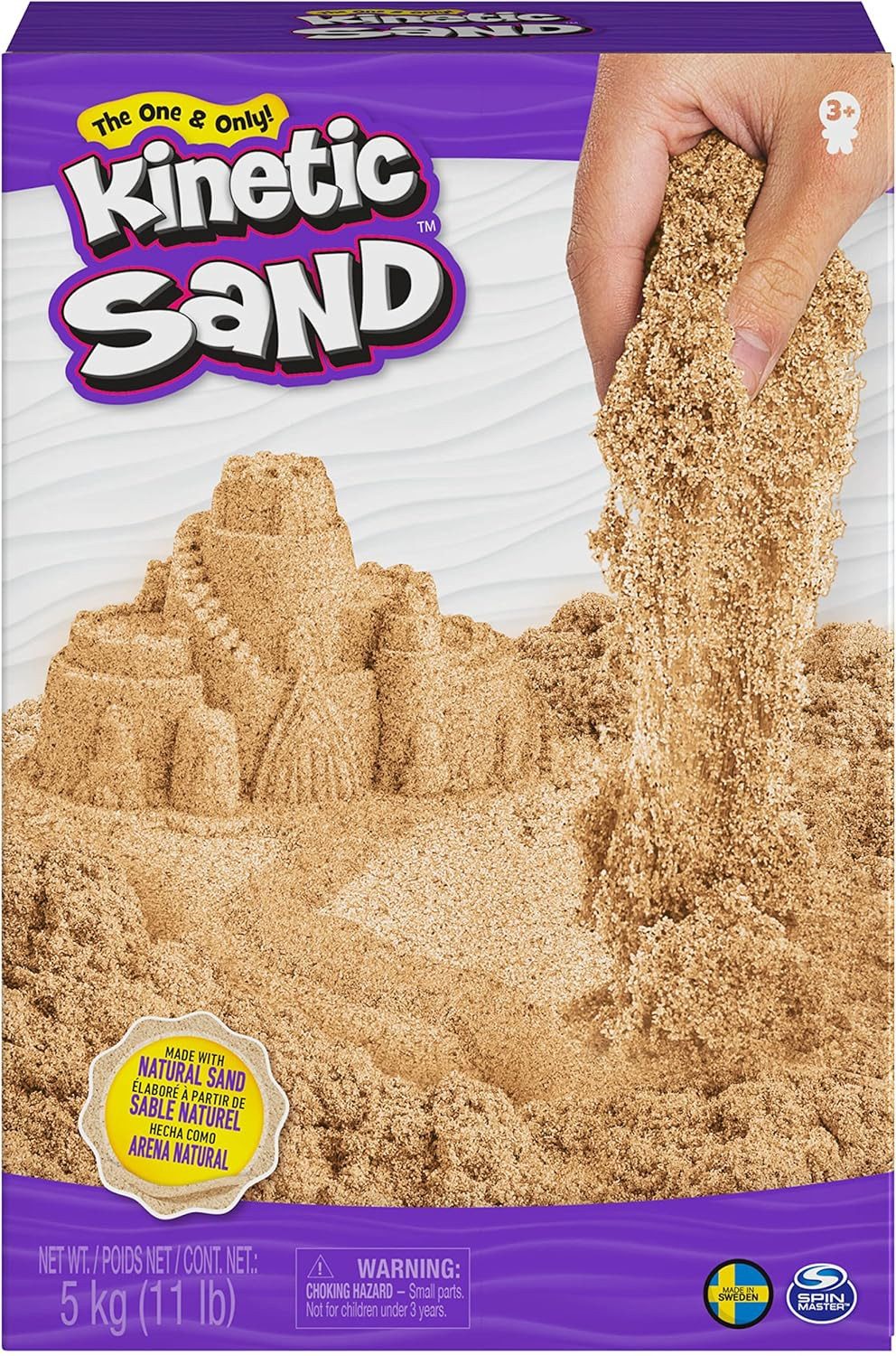Spin Master Kreativset Kinetic Sand - Natur - 5kg