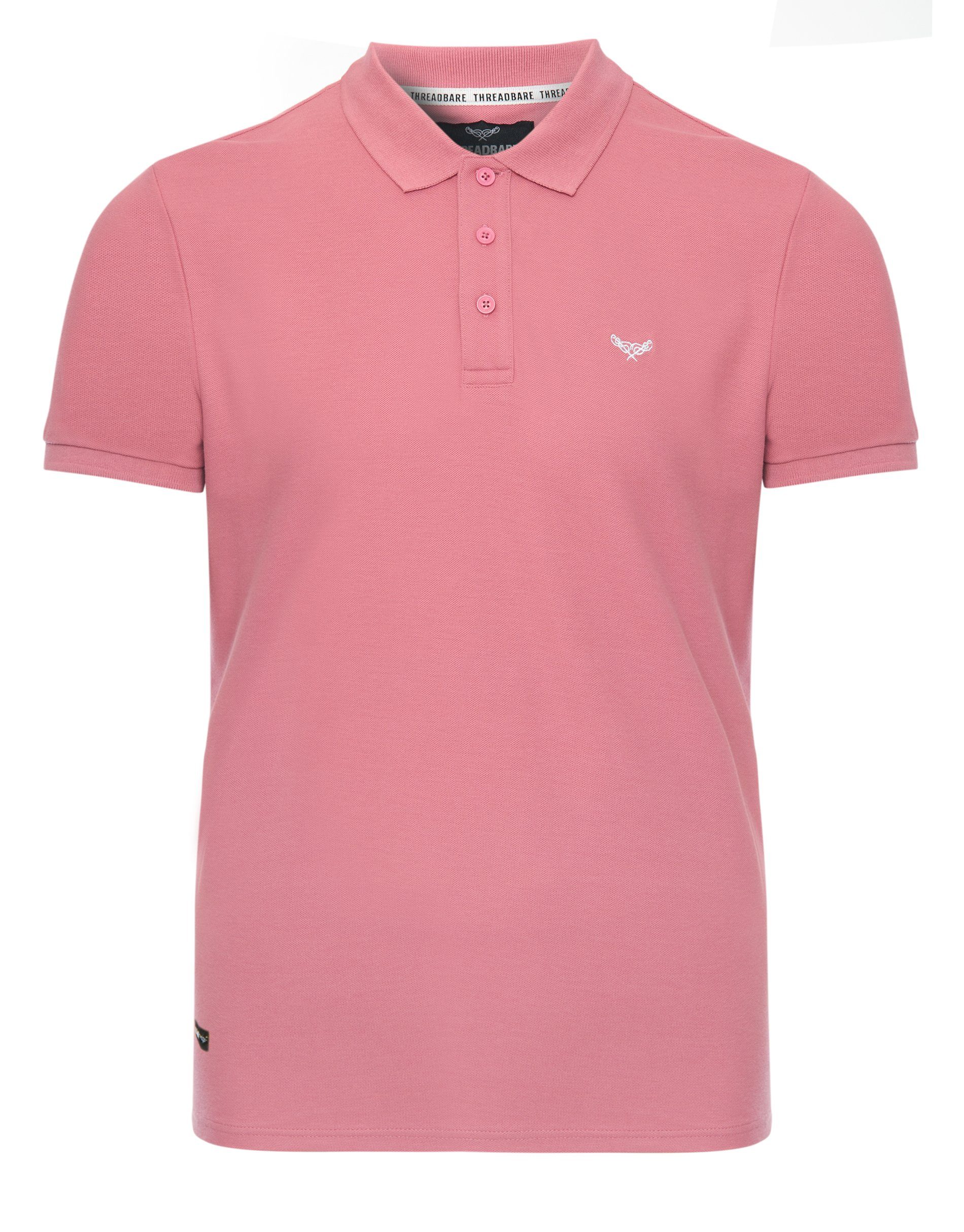 Threadbare Poloshirt THB Polo Regna Pink