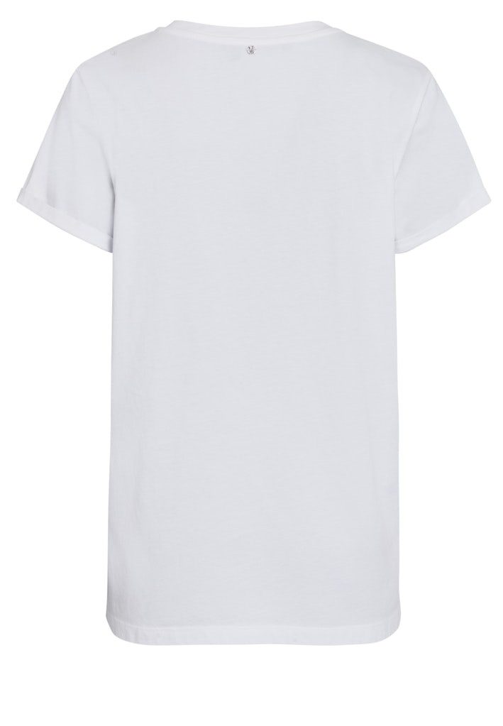 MARC AUREL Kurzarmshirt Shirts white varied günstig online kaufen