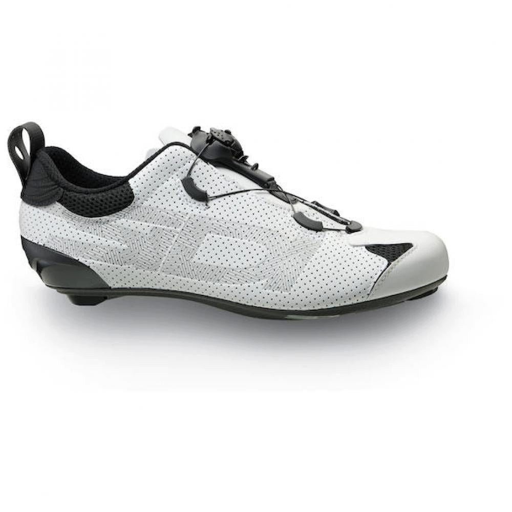 Sidi Sidi ROAD Tri-Sixty white 42.5 Weiß - leichter Triathlon-Rennradschuh Fahrradschuh