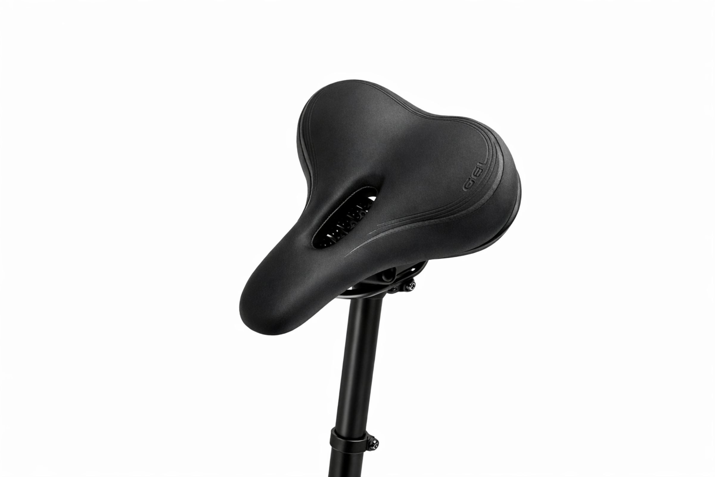 crivit Fahrradsattel Crivit Fahrradsatte, optimale Druckverteilung City-Gel (Einzelartikel, 1-tlg), Gel Komfort extra bequem – Bild 4 von 4