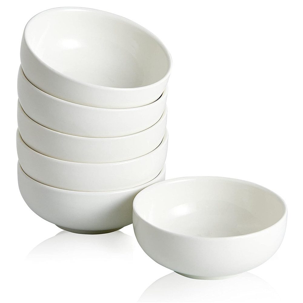 Schüssel 6-teiliges Keramik Saucenschälchen,60 ml Mini Dipschalen Dip Sojasauce