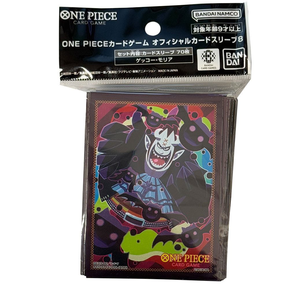 Digimon Sammelkarte ONE PIECE Card Game - Karten Hüllen - Moria - (60 Stück)