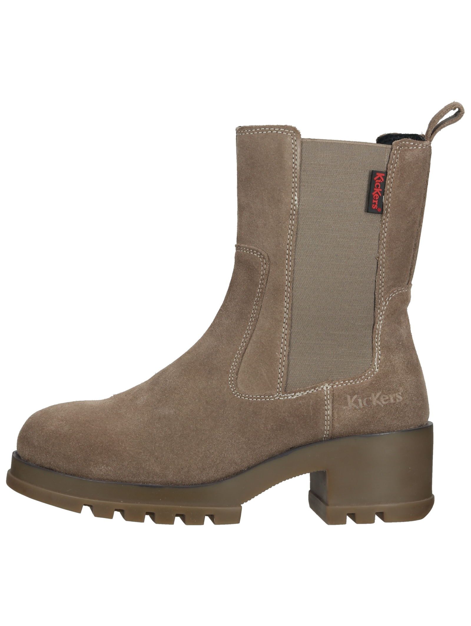 Kickers Stiefelette Leder/Textil . Stiefelette (1-tlg)