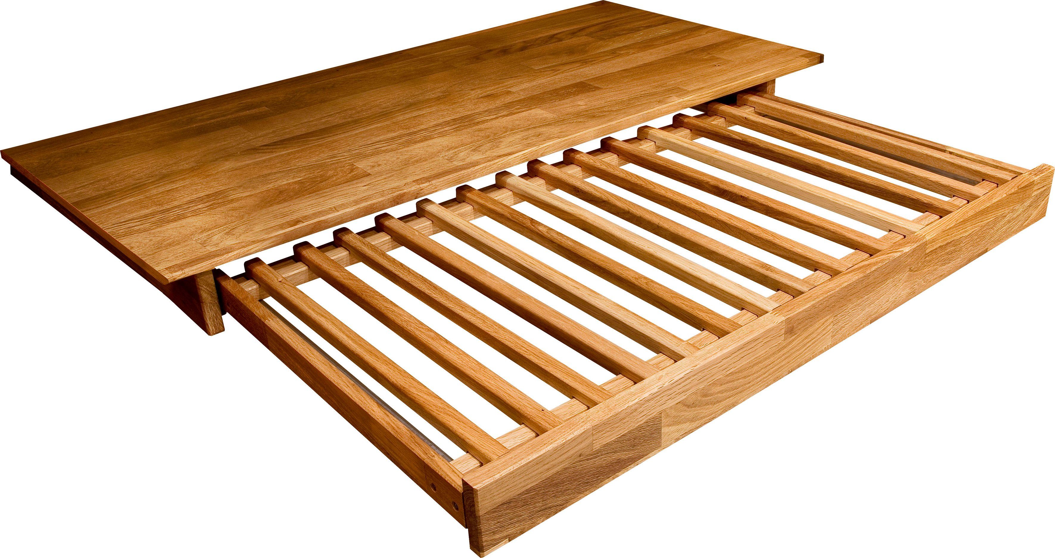 Home affaire Hosenhalter Chamara, Hosenhalter für Schrank Chamara, aus massivem Eichenholz